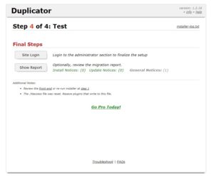 duplicator step4